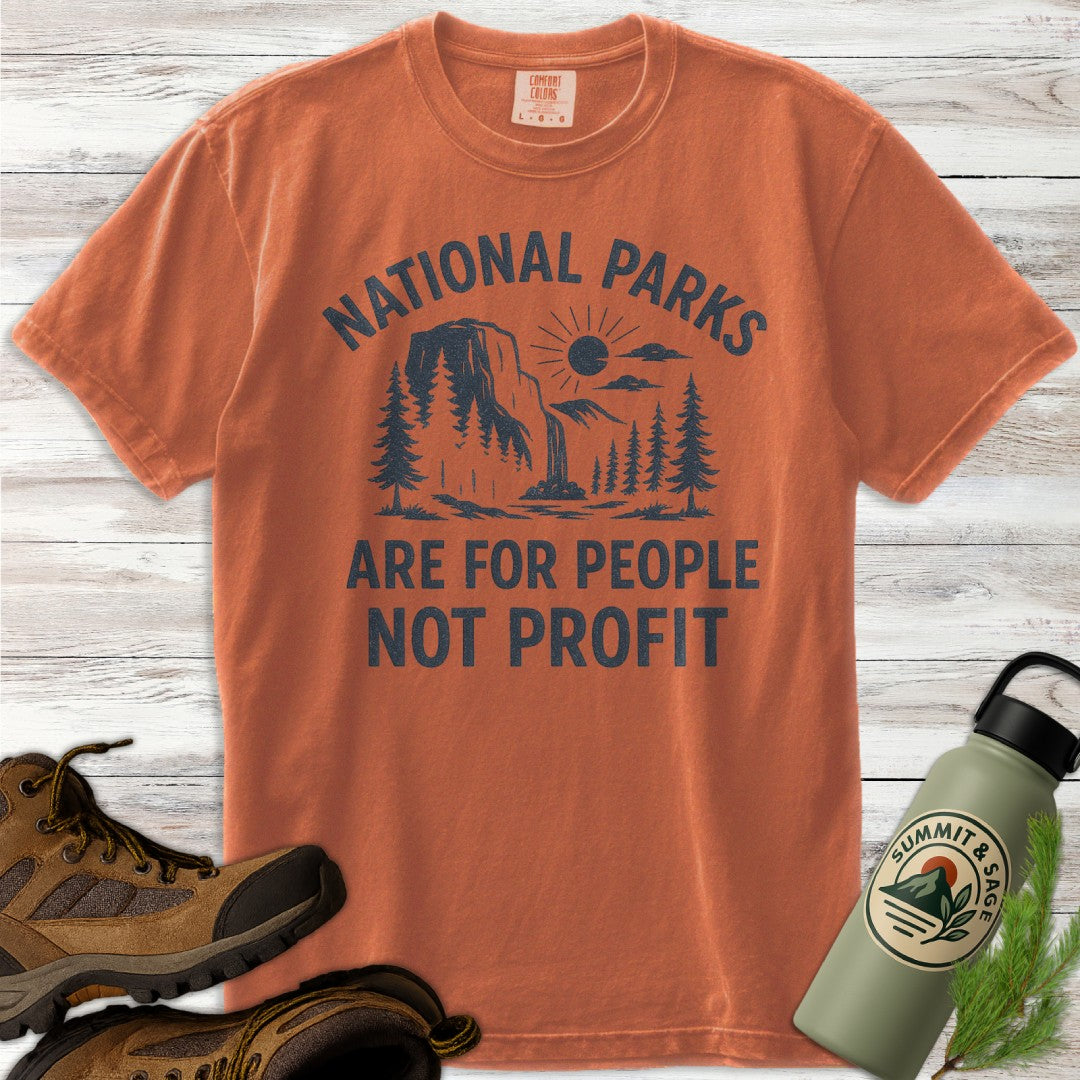 Parks For People Not Profit T-Shirt