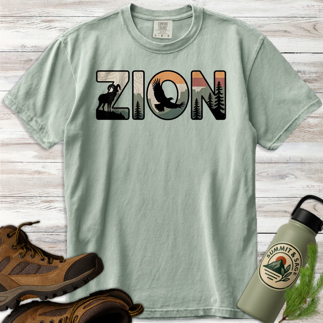 Zion Wildlife Graphic T-Shirt