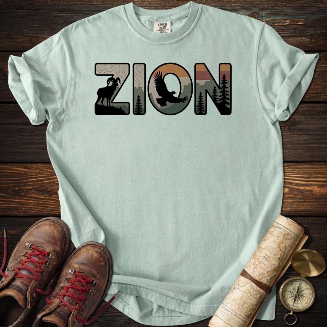 Zion Wildlife Graphic T-Shirt