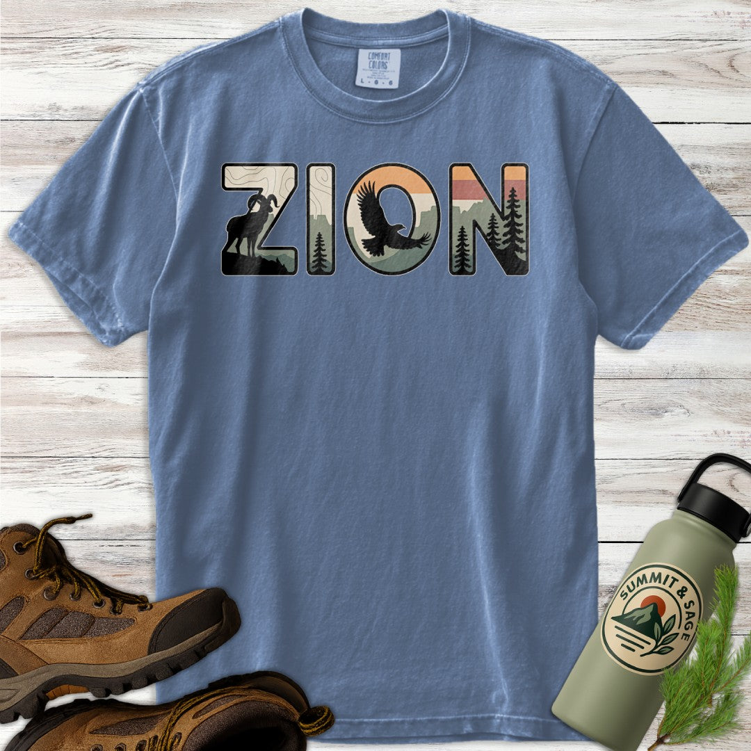 Zion Wildlife Graphic T-Shirt