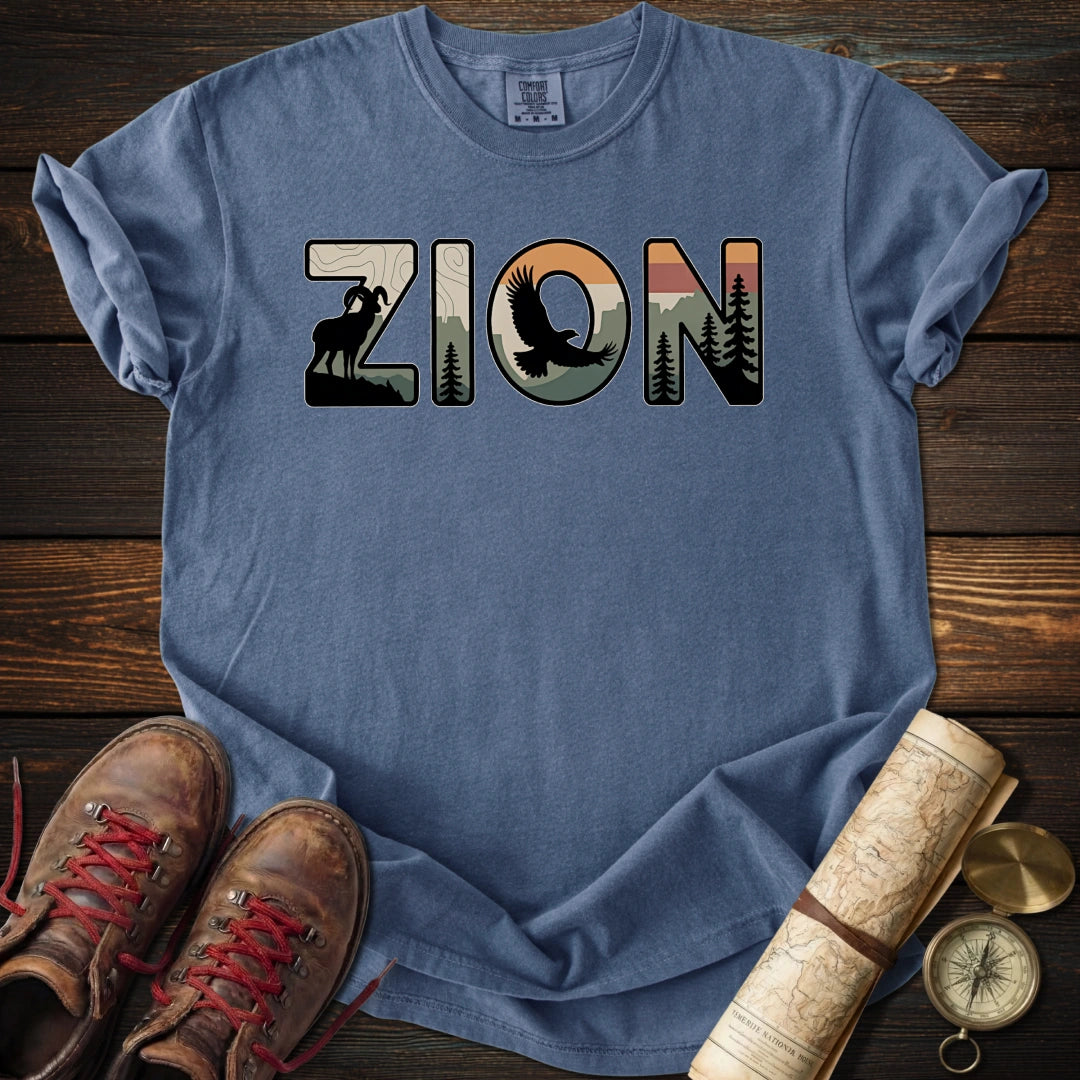 Zion Wildlife Graphic T-Shirt