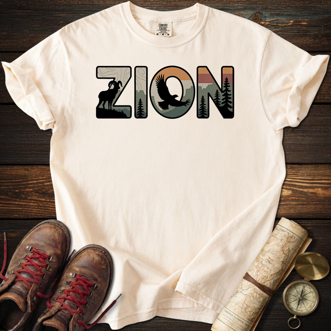 Zion Wildlife Graphic T-Shirt