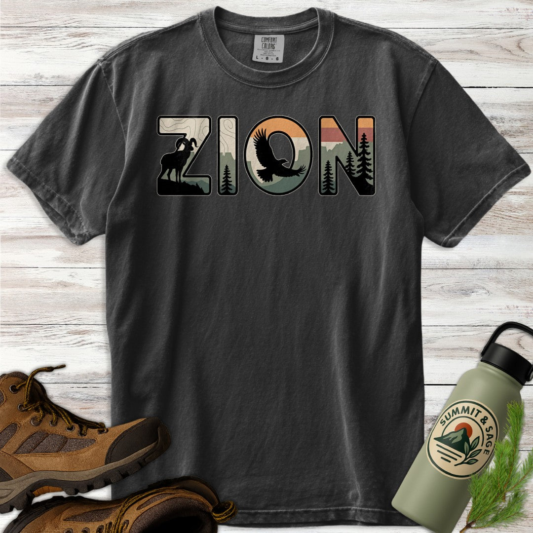Zion Wildlife Graphic T-Shirt