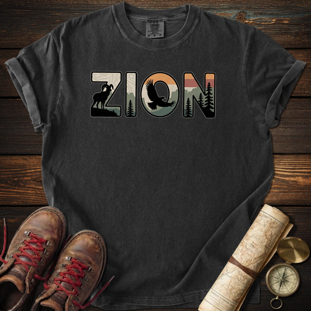Zion Wildlife Graphic T-Shirt