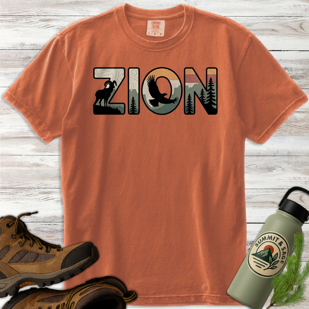 Zion Wildlife Graphic T-Shirt