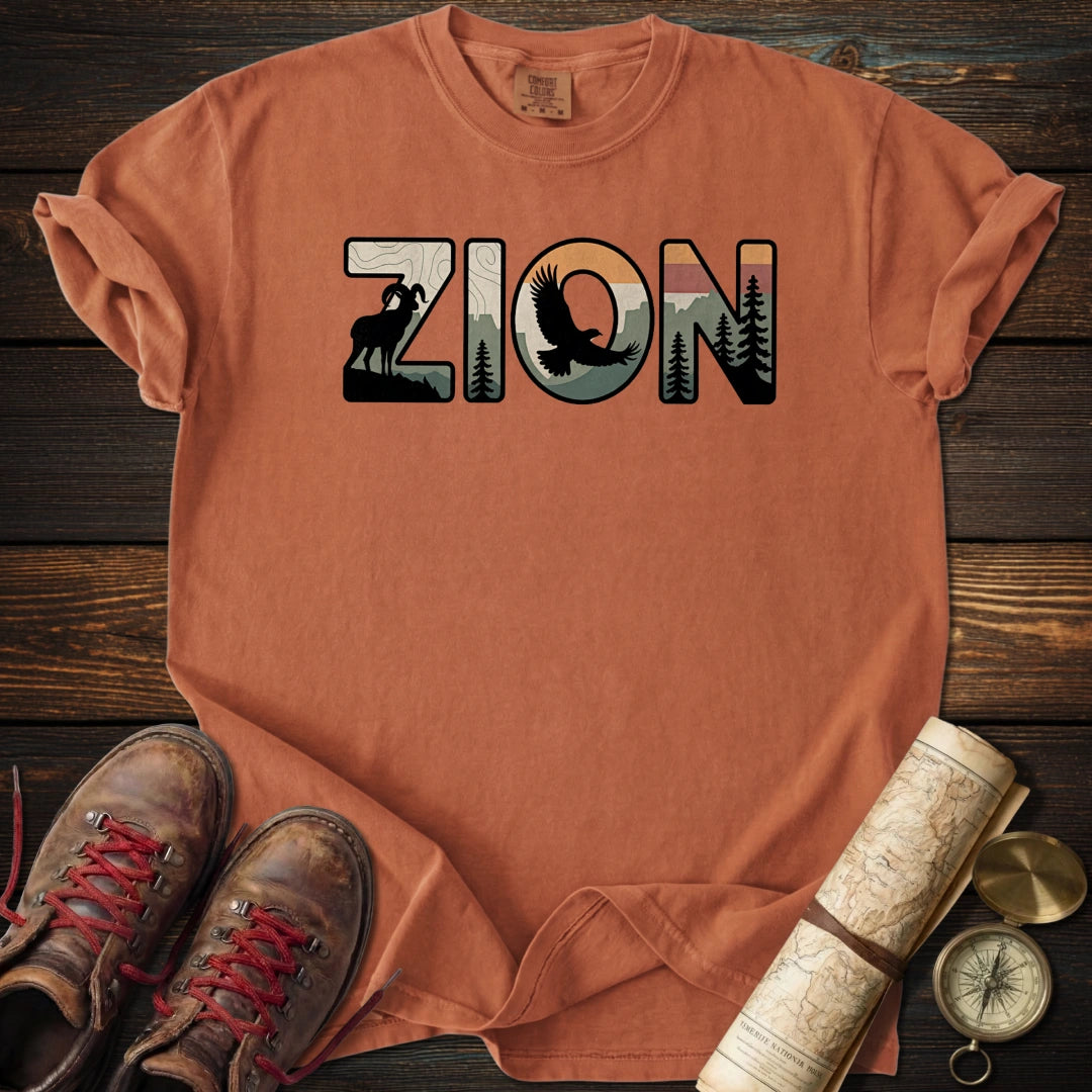 Zion Wildlife Graphic T-Shirt