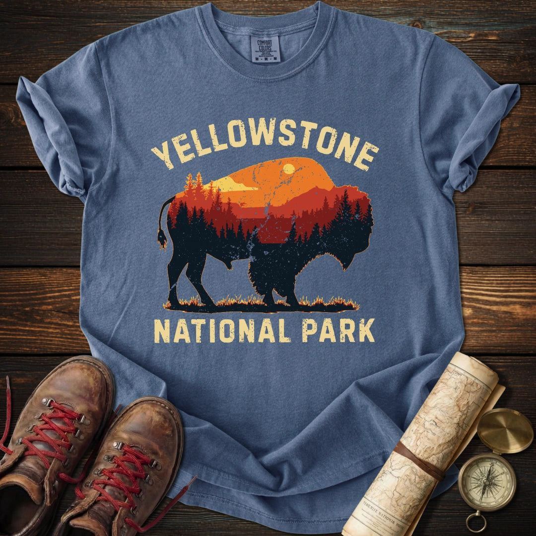 Vintage Yellowstone Buffalo T-Shirt