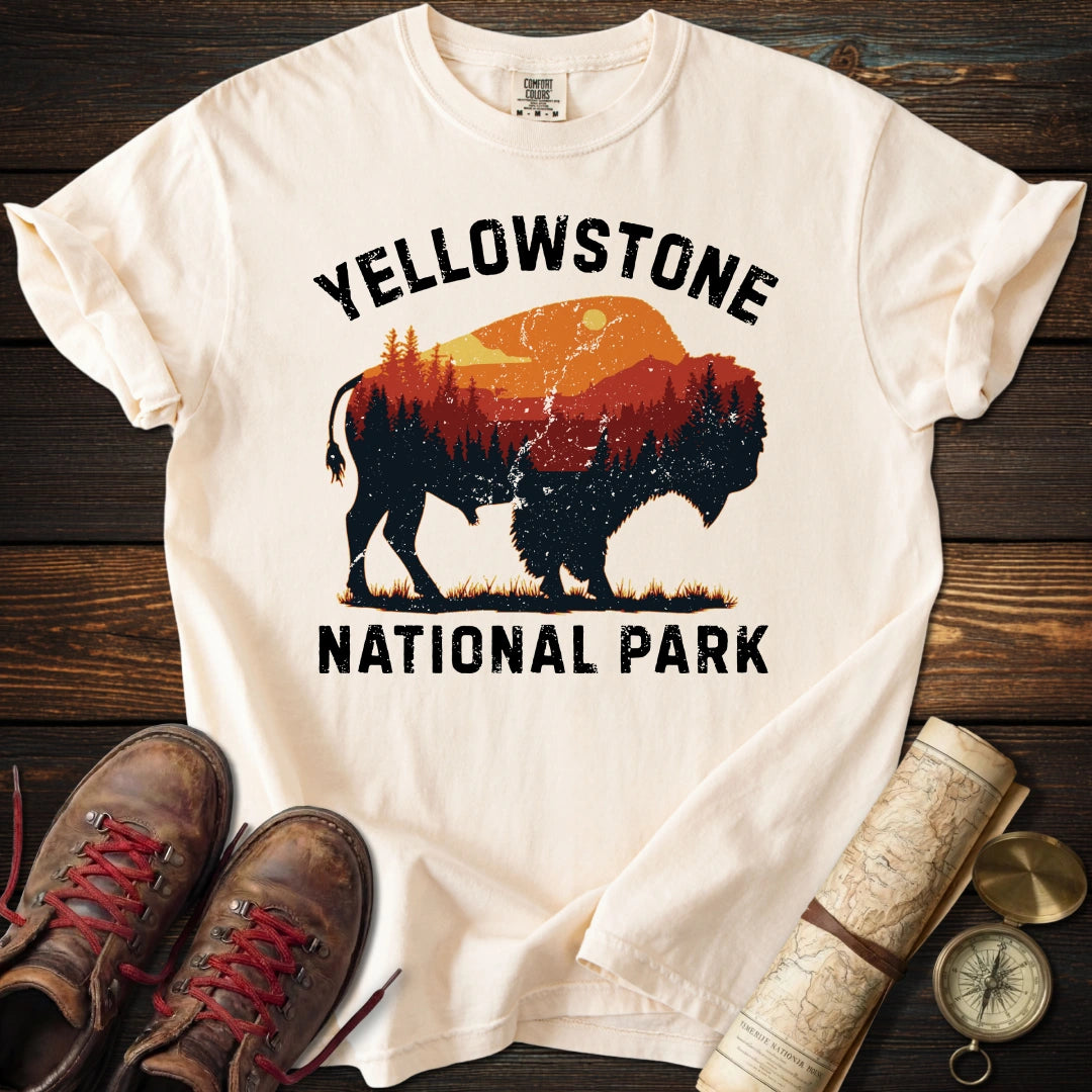 Vintage Yellowstone Buffalo T-Shirt