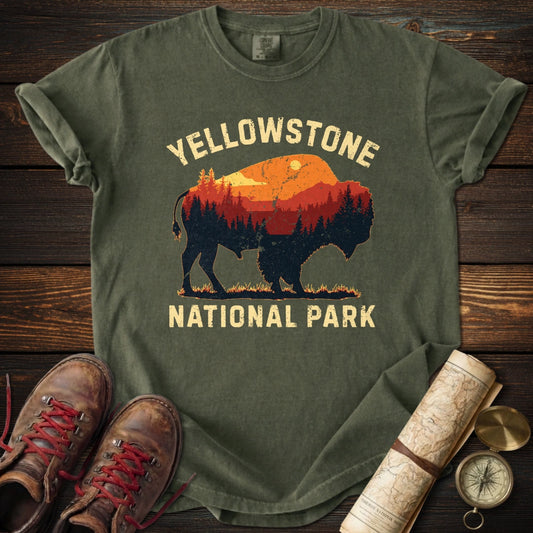 Vintage Yellowstone Buffalo T-Shirt