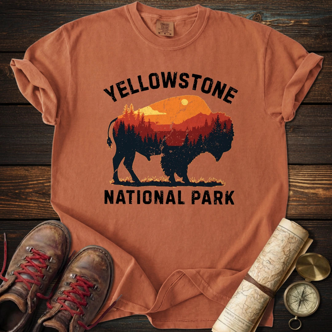 Vintage Yellowstone Buffalo T-Shirt