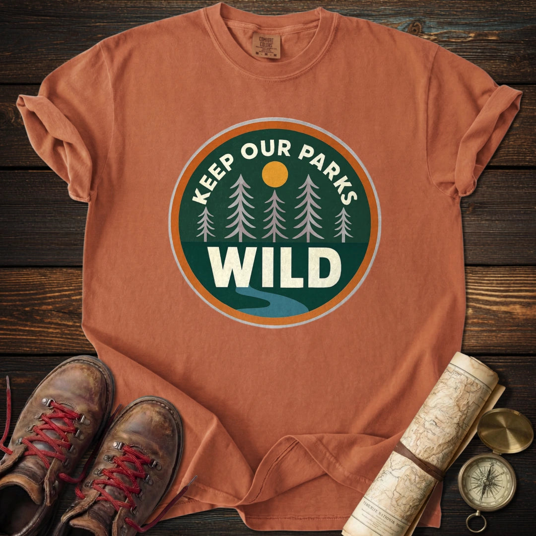 Keep Wild Retro Trail Edition T-Shirt