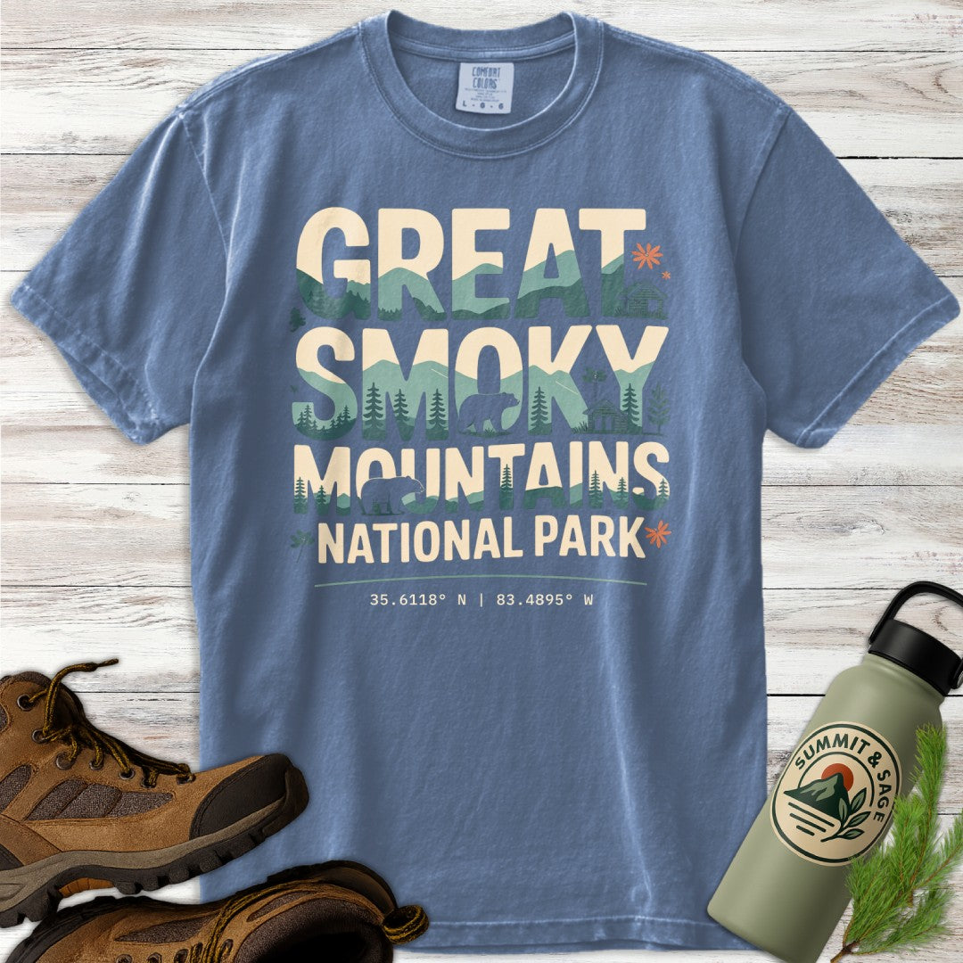 Great Smoky Mountains Graphic T-Shirt