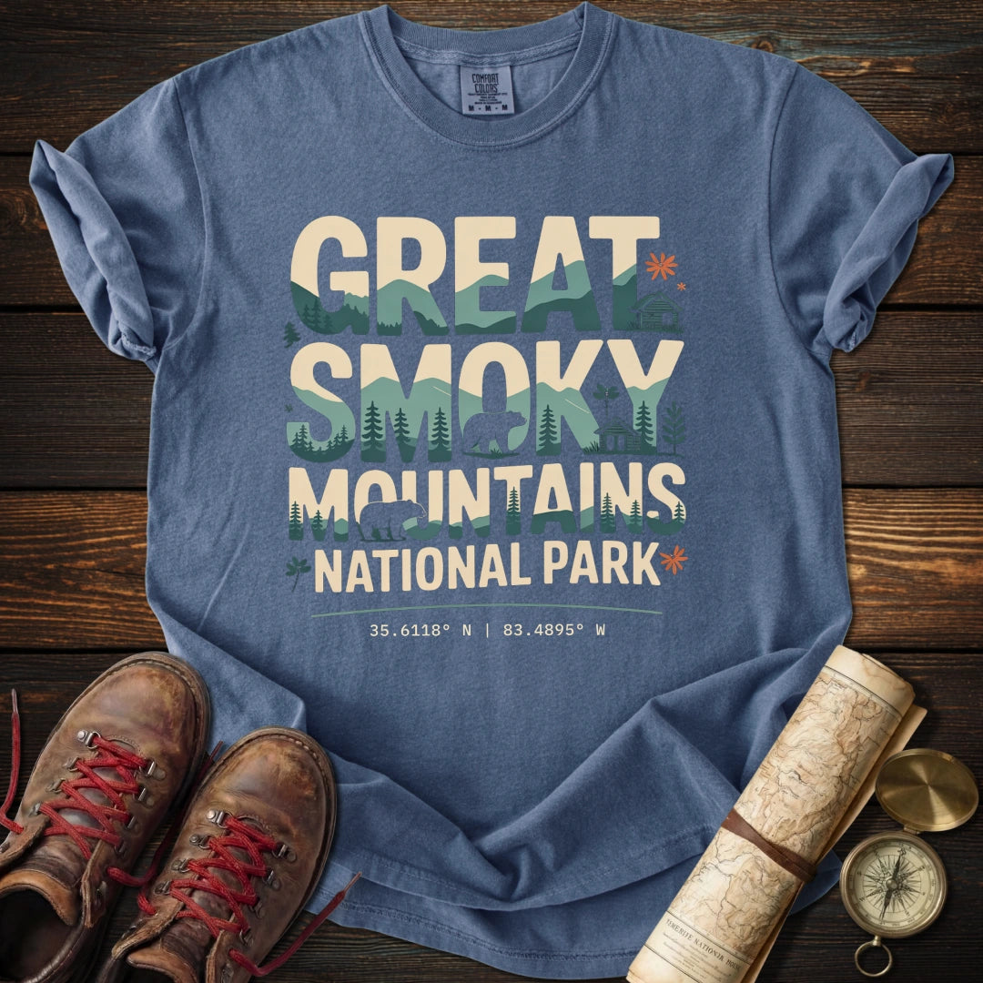 Great Smoky Mountains Graphic T-Shirt