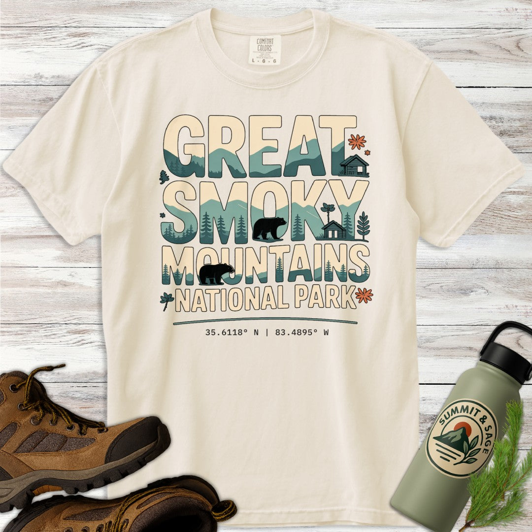 Great Smoky Mountains Graphic T-Shirt