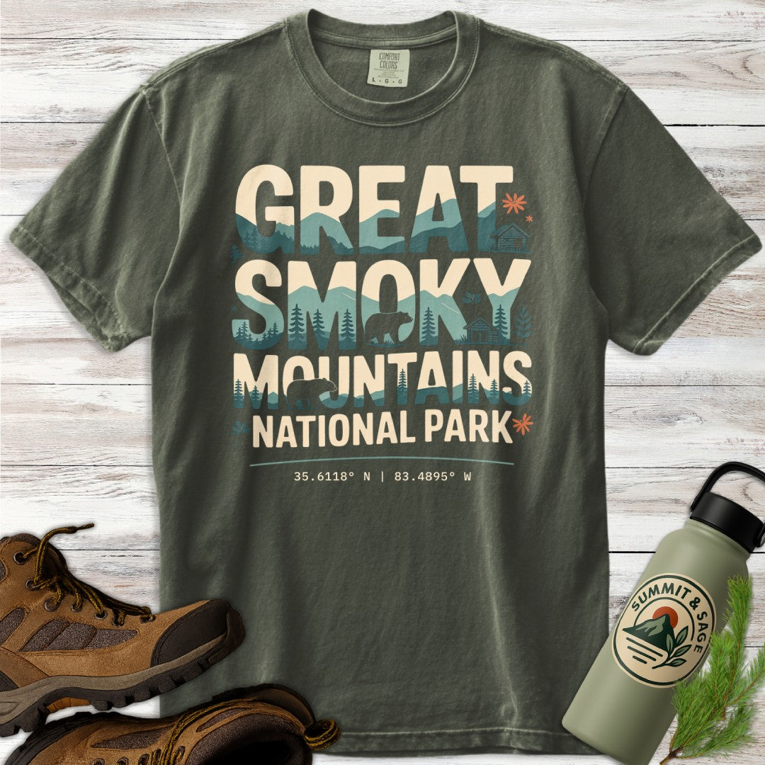 Great Smoky Mountains Graphic T-Shirt