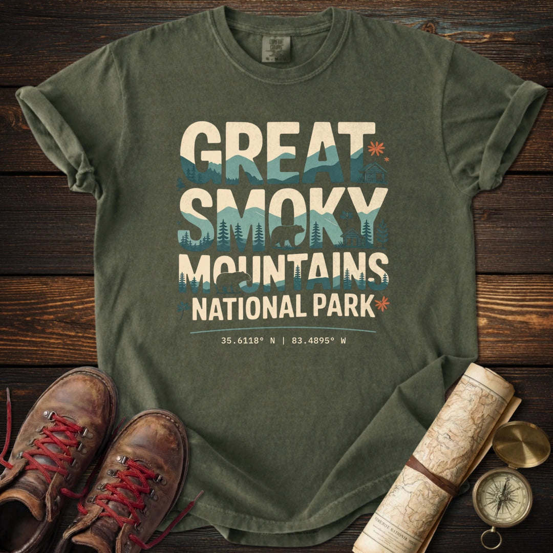 Great Smoky Mountains Graphic T-Shirt