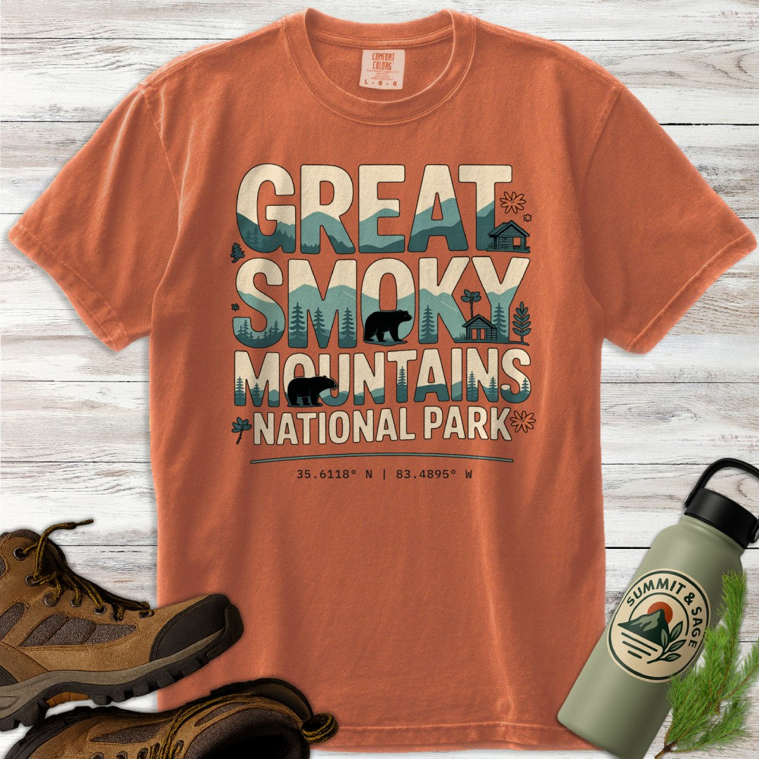 Great Smoky Mountains Graphic T-Shirt