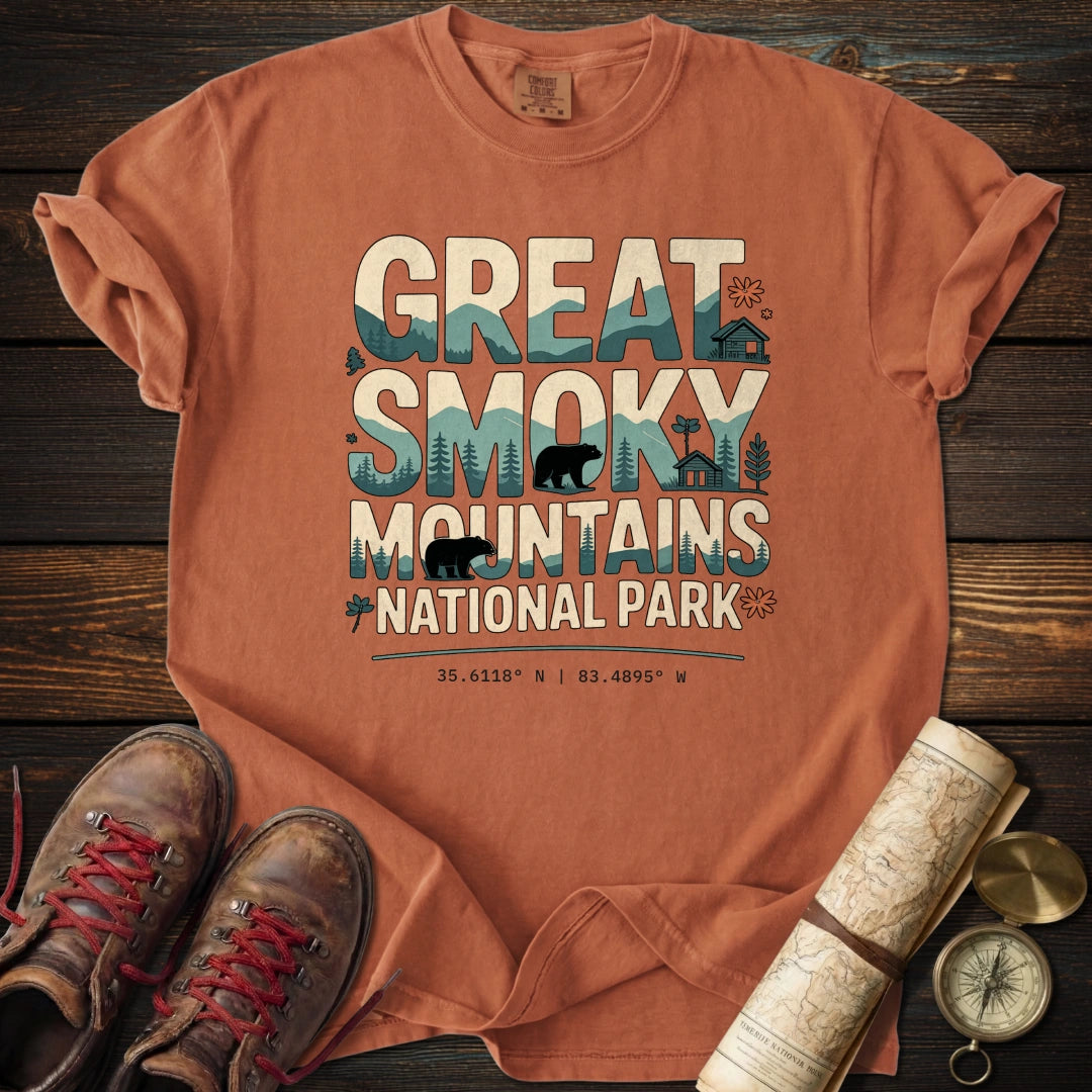 Great Smoky Mountains Graphic T-Shirt