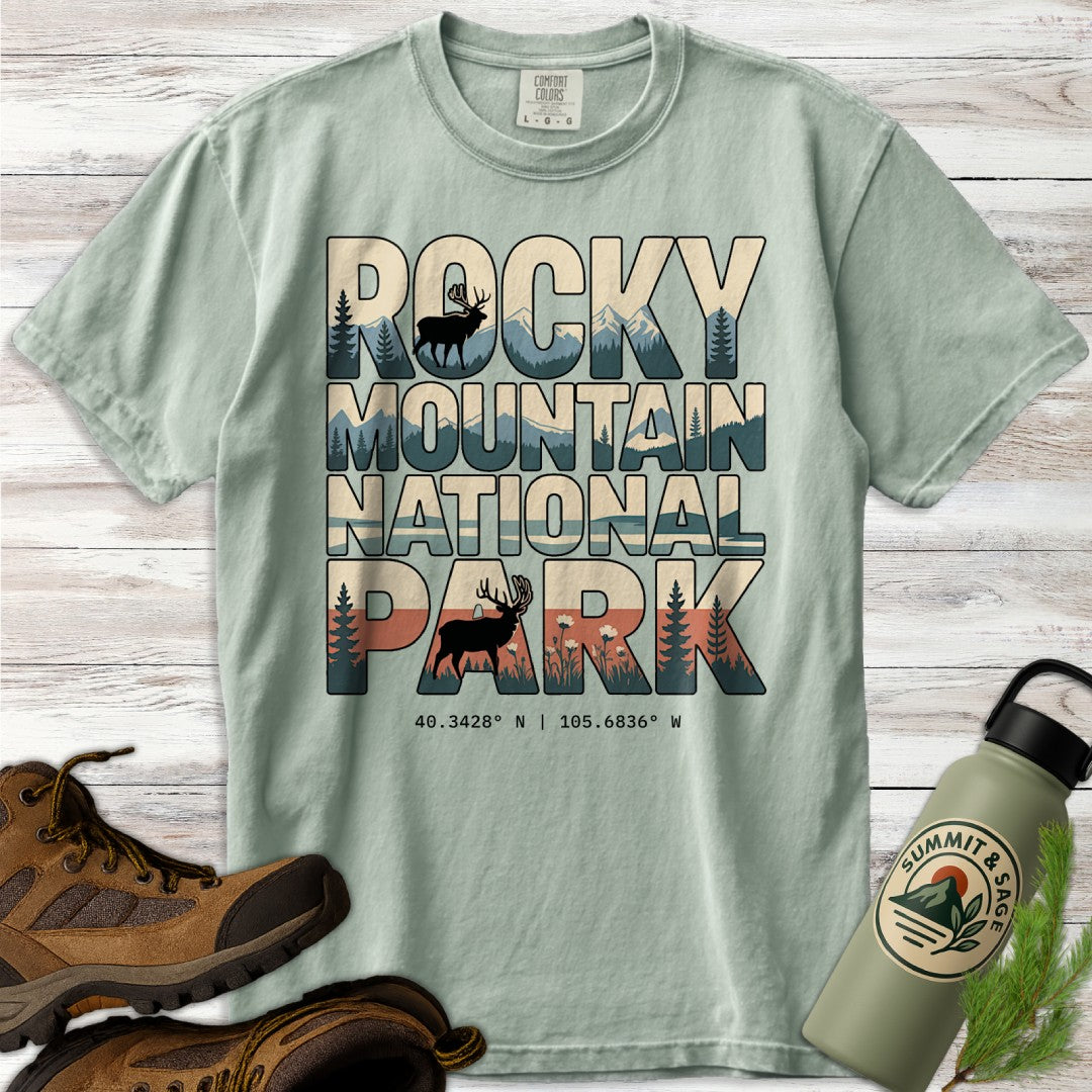 Rocky Mountain Park Graphic T-Shirt
