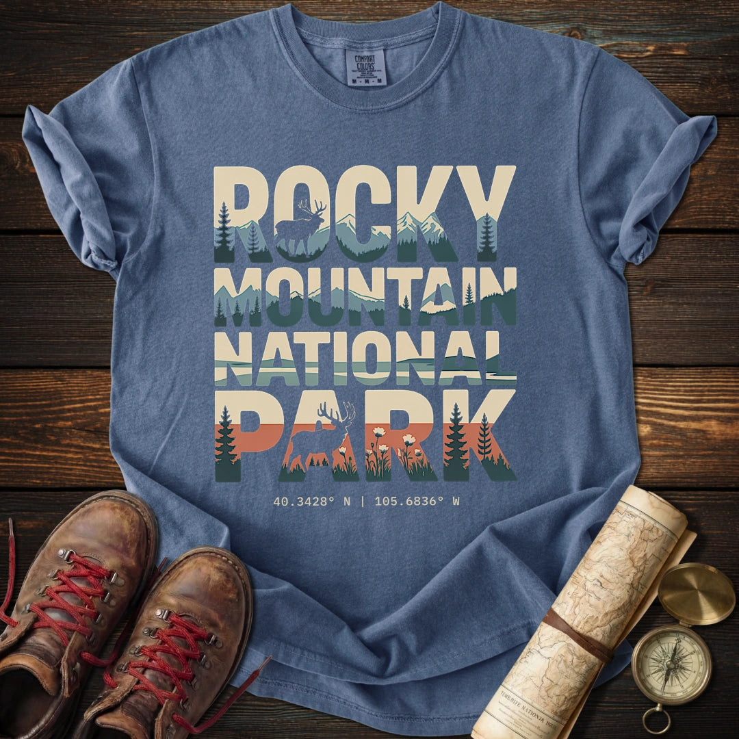 Rocky Mountain Park Graphic T-Shirt