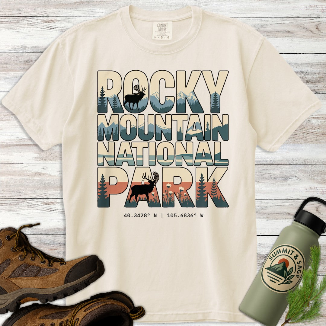 Rocky Mountain Park Graphic T-Shirt