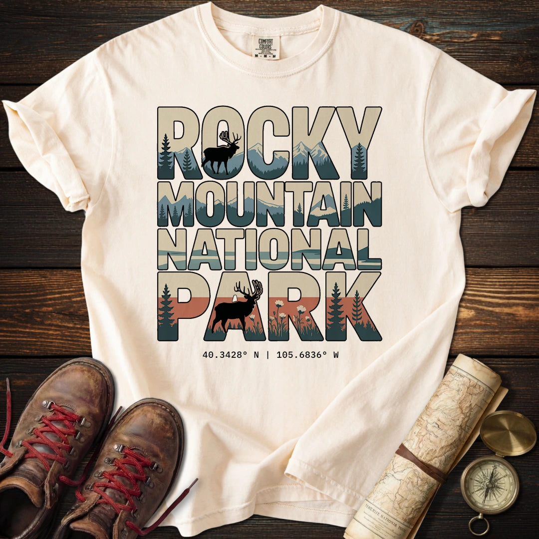 Rocky Mountain Park Graphic T-Shirt