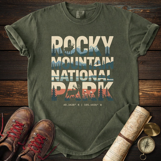 Rocky Mountain Park Graphic T-Shirt