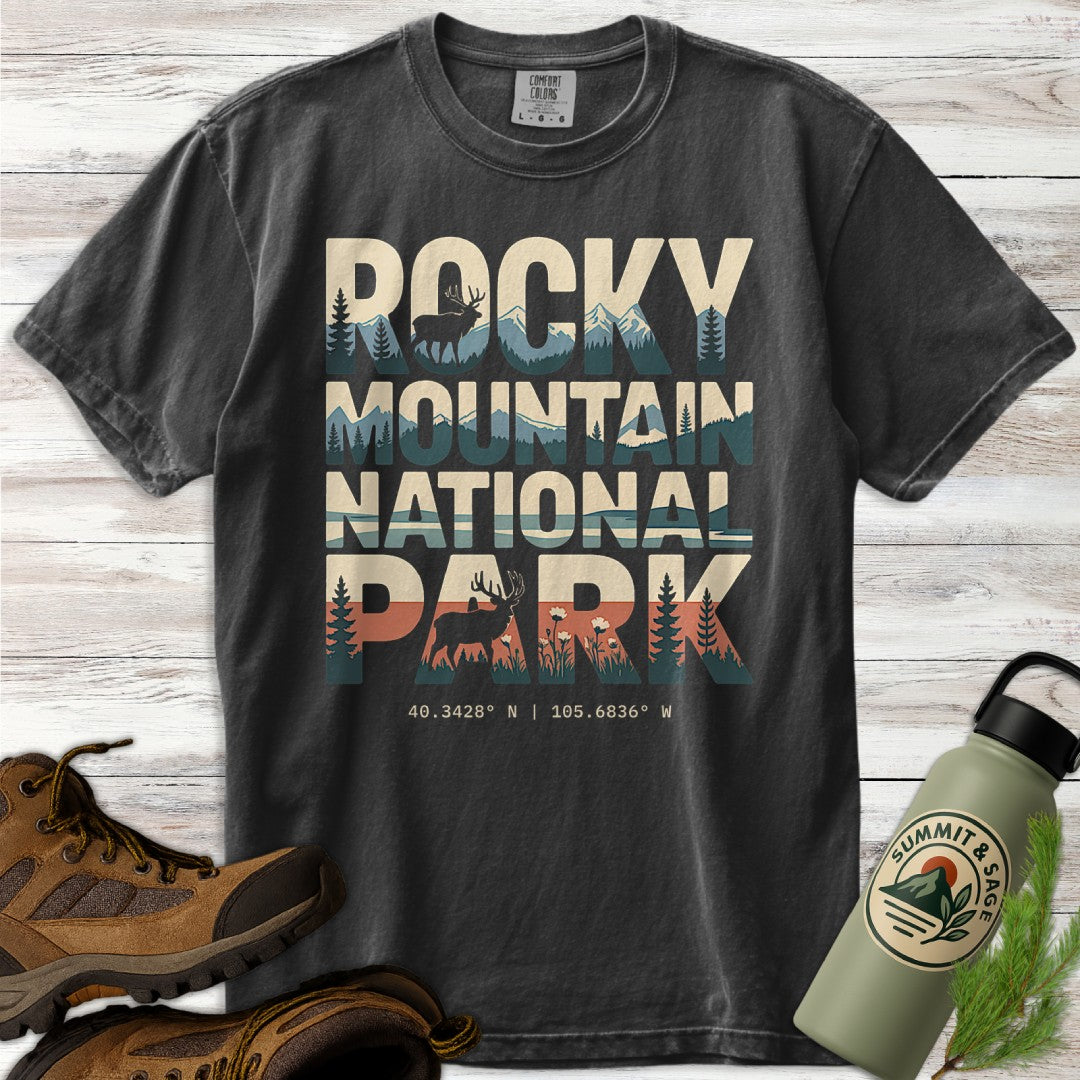 Rocky Mountain Park Graphic T-Shirt
