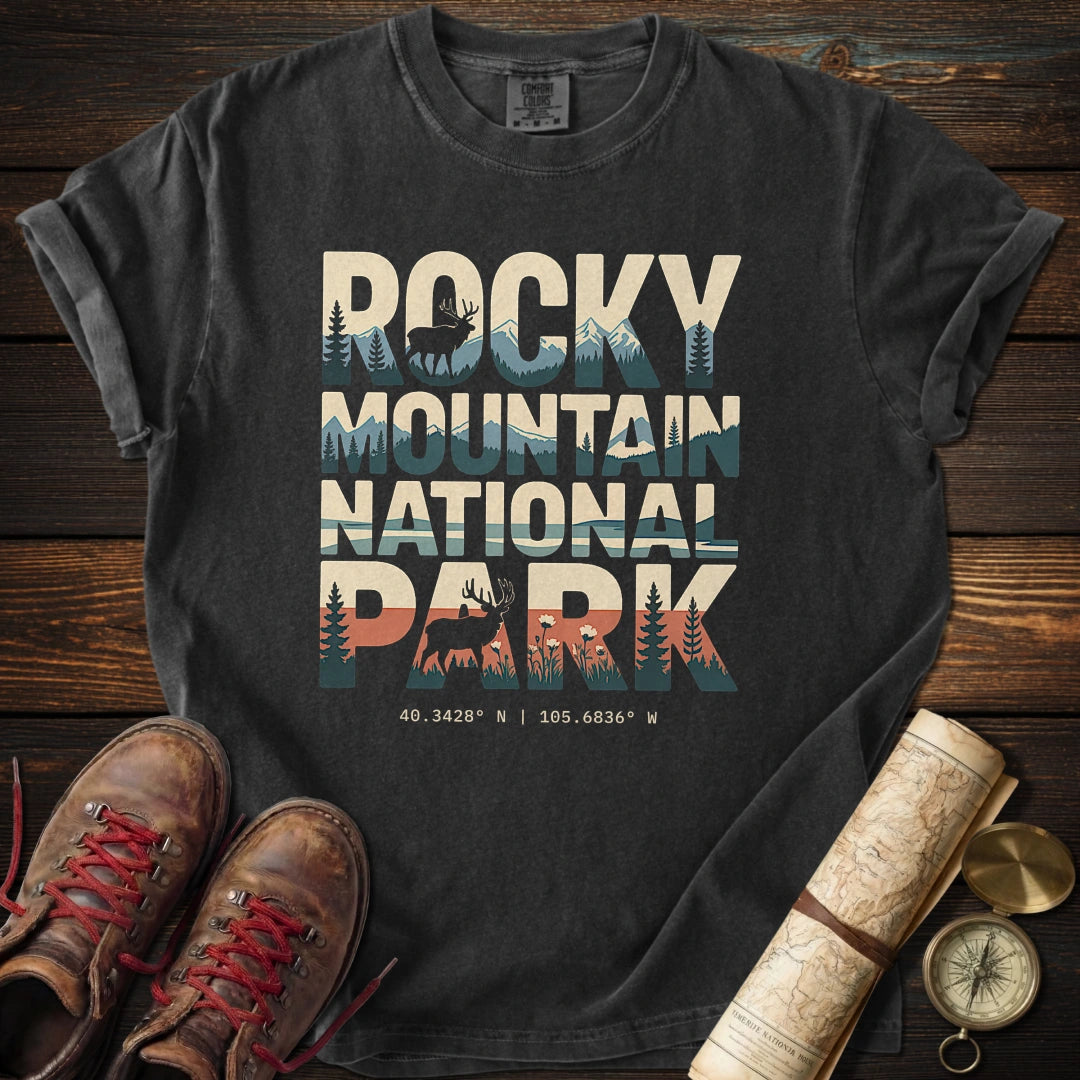 Rocky Mountain Park Graphic T-Shirt