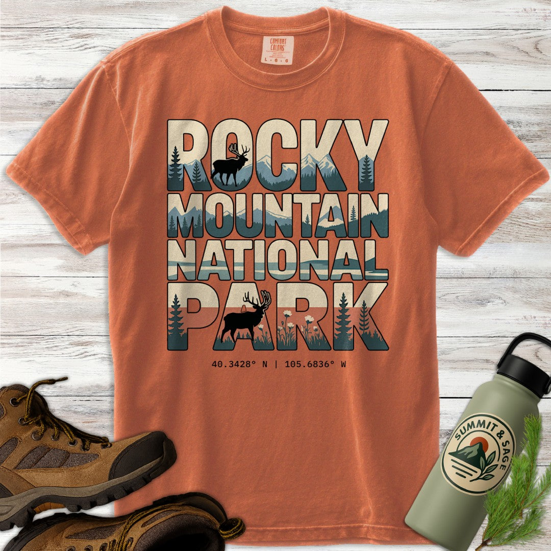 Rocky Mountain Park Graphic T-Shirt