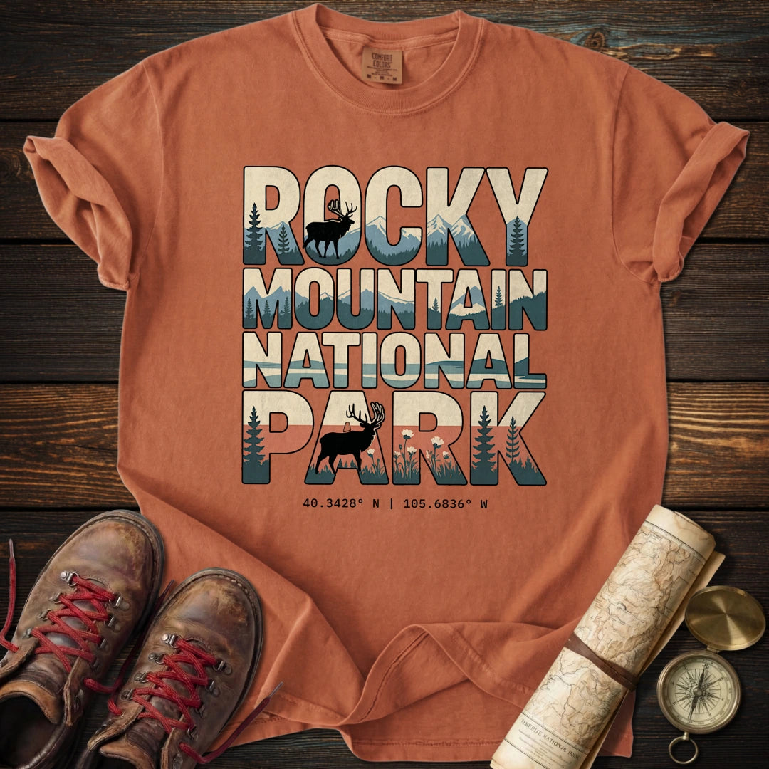 Rocky Mountain Park Graphic T-Shirt