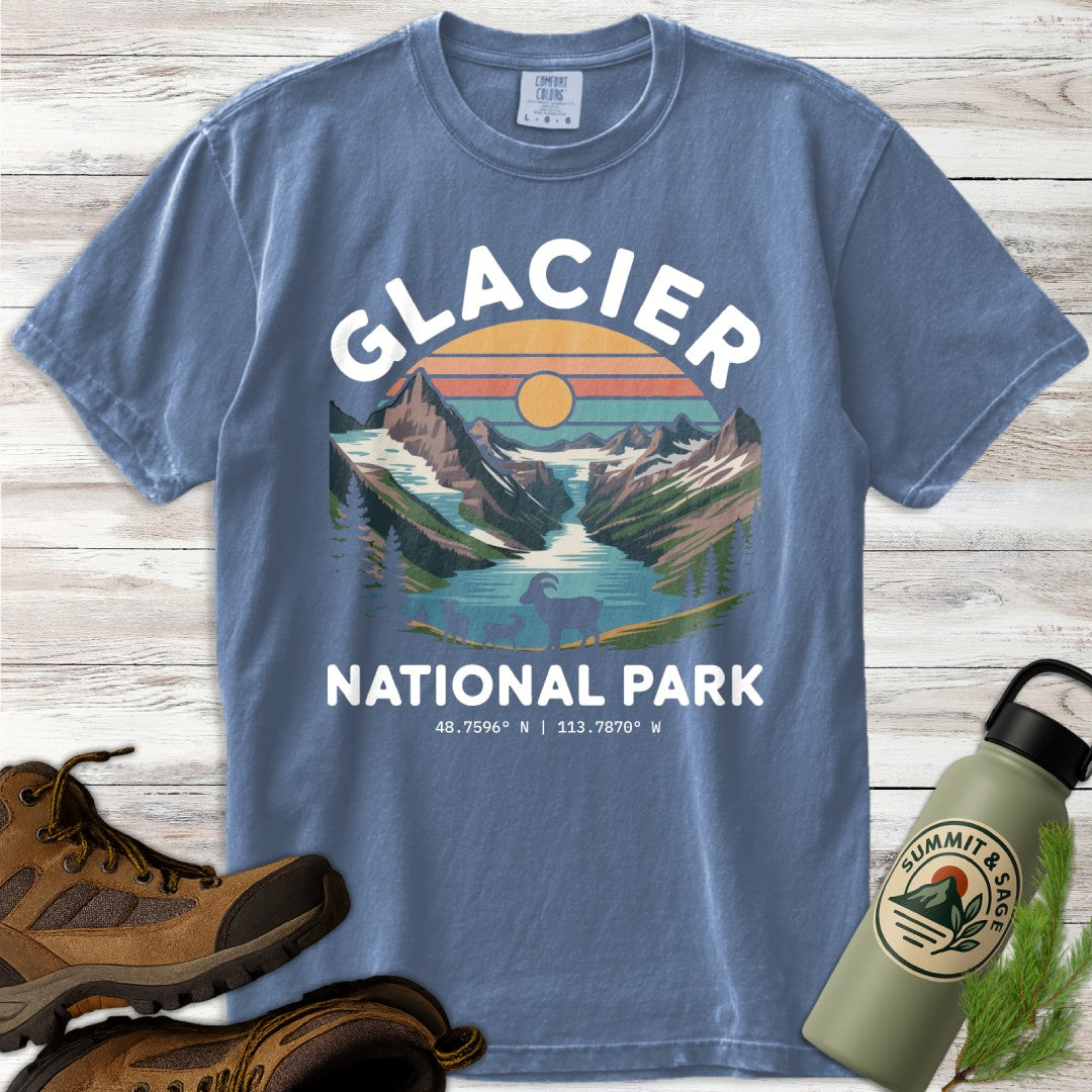 Glacier National Park Graphic T-Shirt