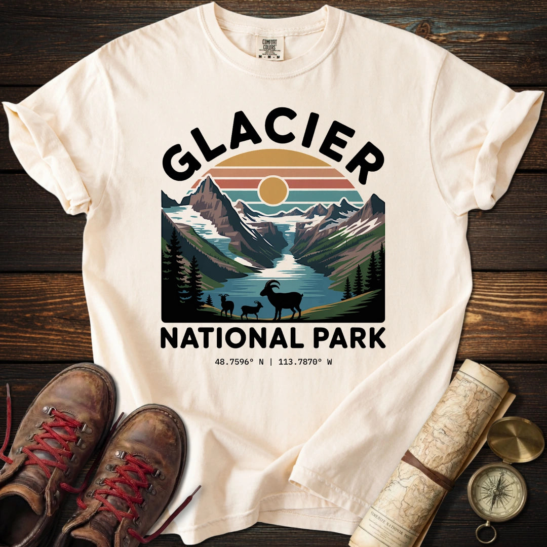 Glacier National Park Graphic T-Shirt