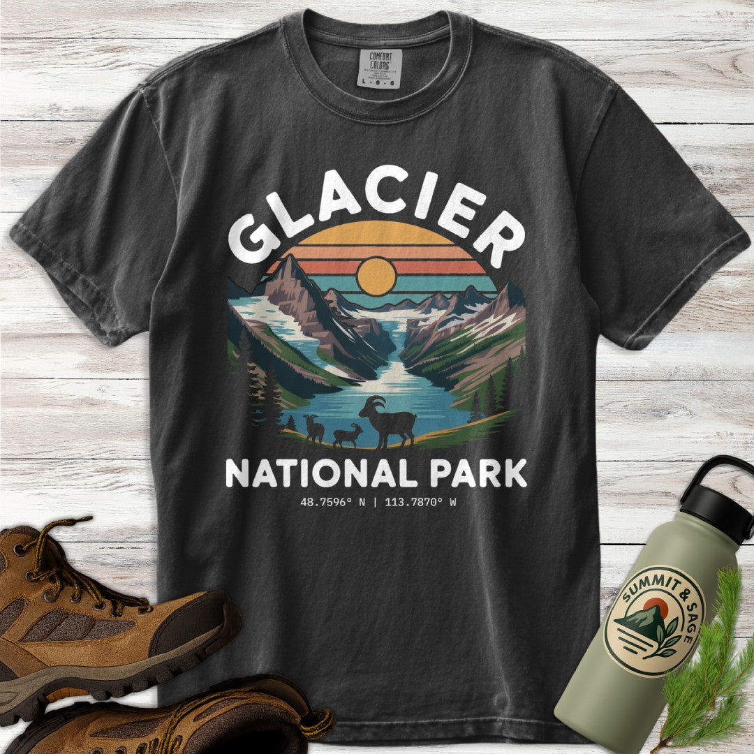Glacier National Park Graphic T-Shirt