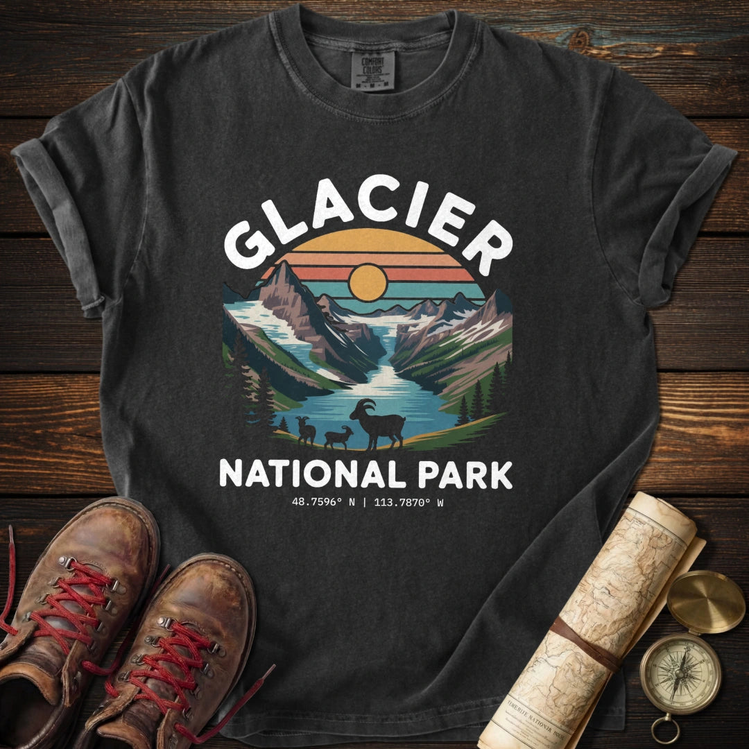 Glacier National Park Graphic T-Shirt