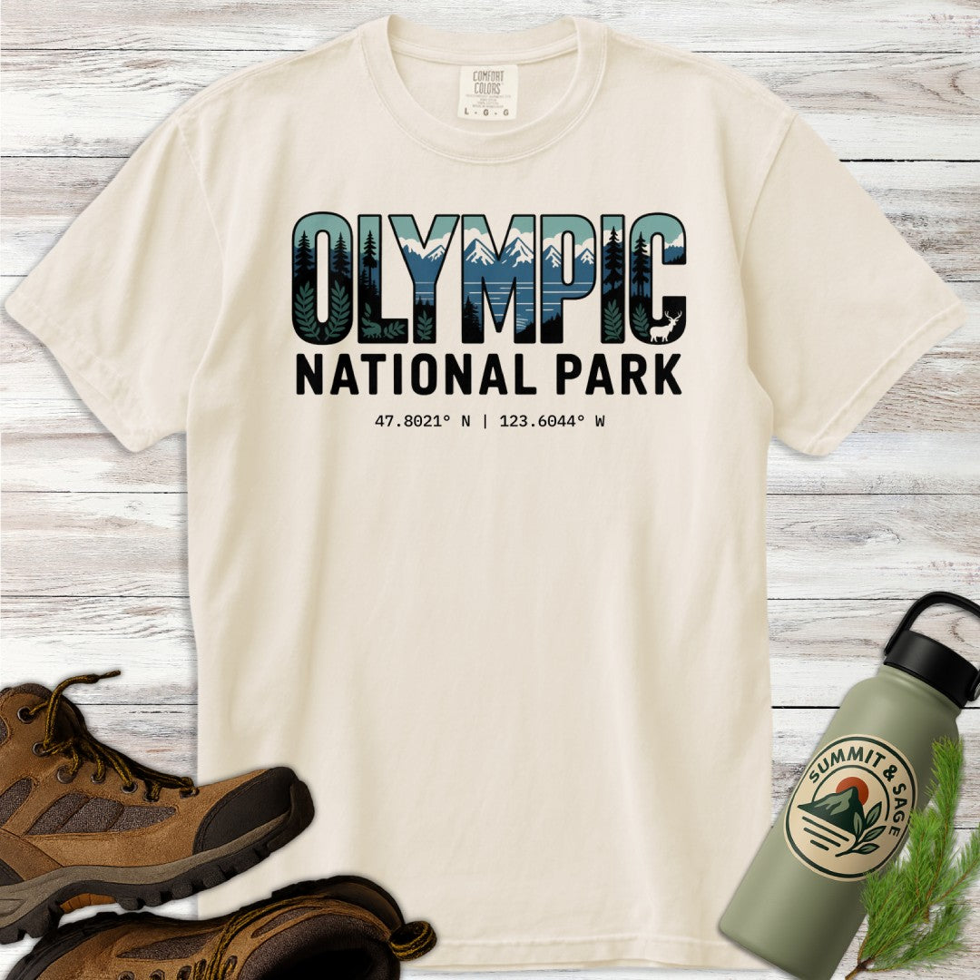 Olympic National Park Graphic T-Shirt