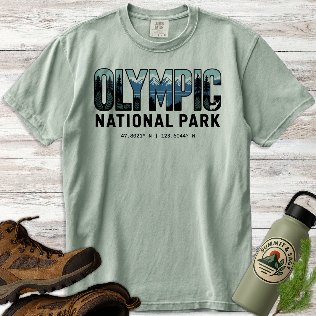 Olympic National Park Graphic T-Shirt
