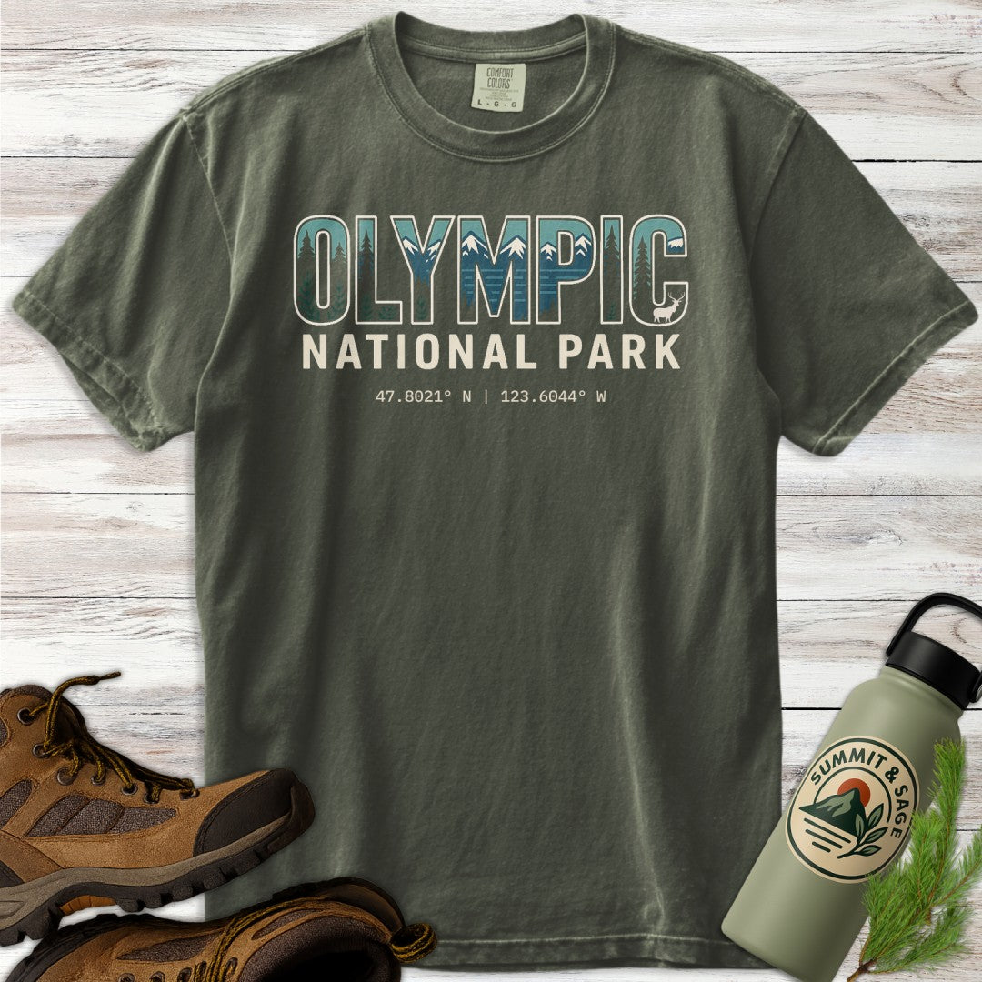 Olympic National Park Graphic T-Shirt