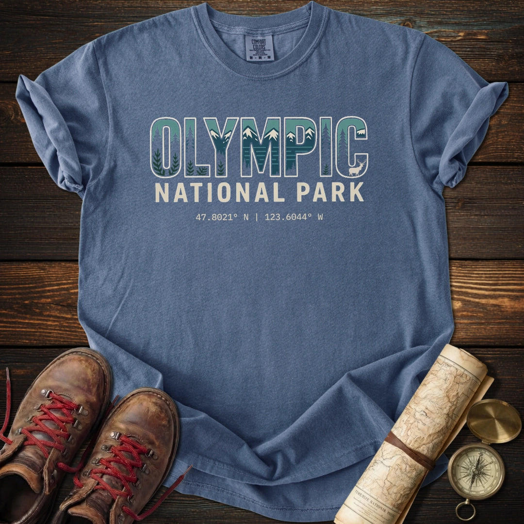 Olympic National Park Graphic T-Shirt