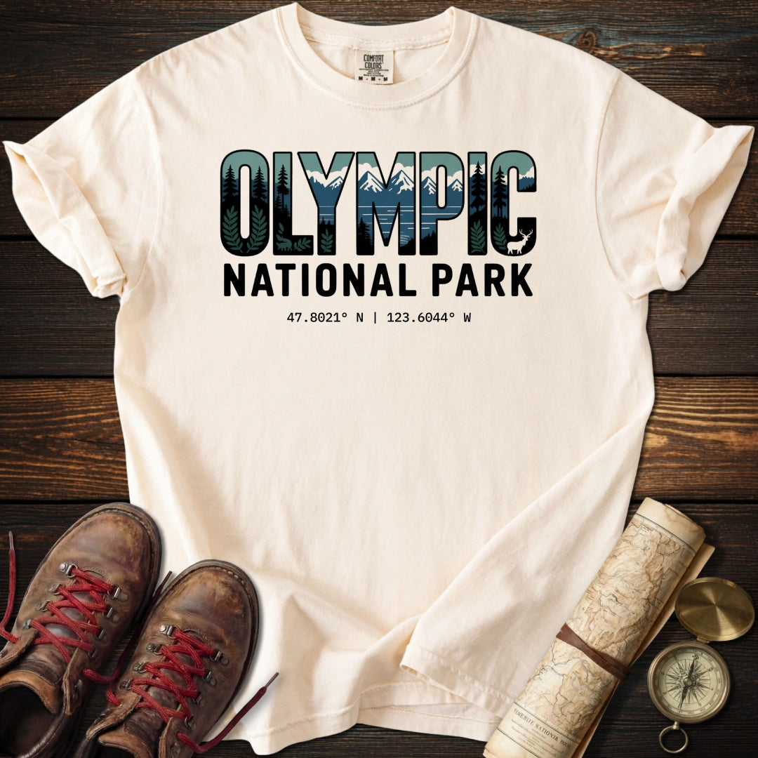 Olympic National Park Graphic T-Shirt