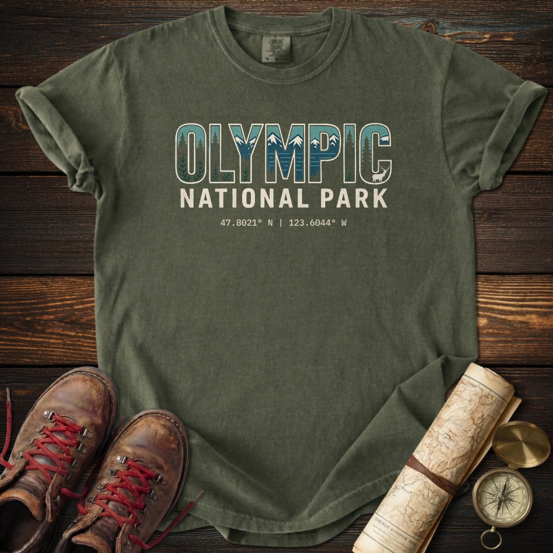 Olympic National Park Graphic T-Shirt