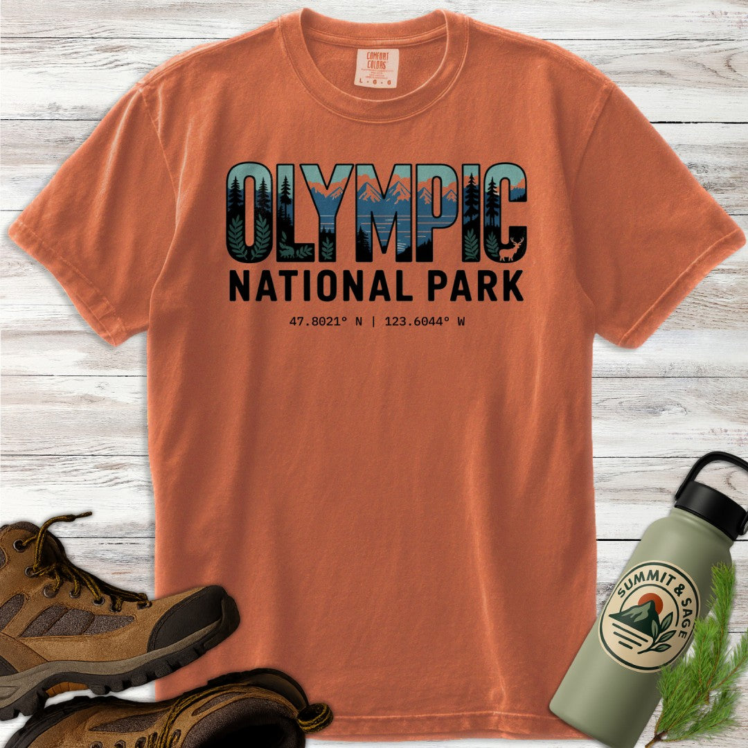 Olympic National Park Graphic T-Shirt