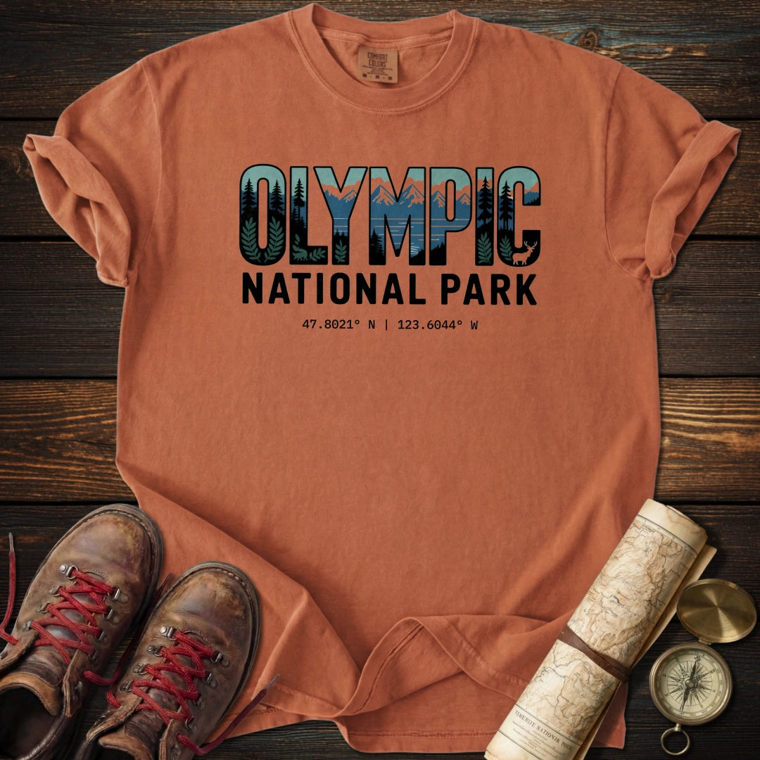 Olympic National Park Graphic T-Shirt