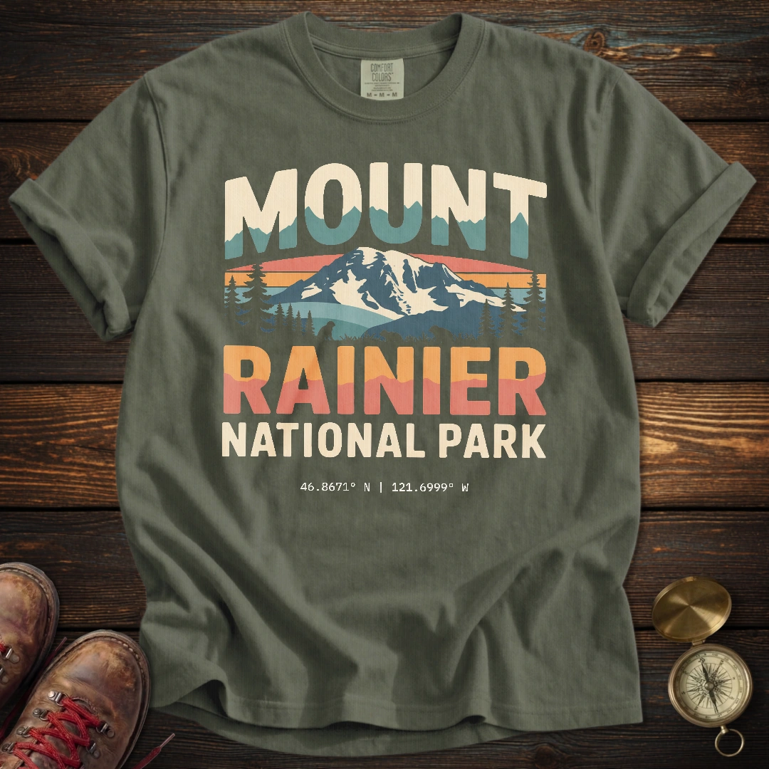 Mount Rainier Graphic T-Shirt