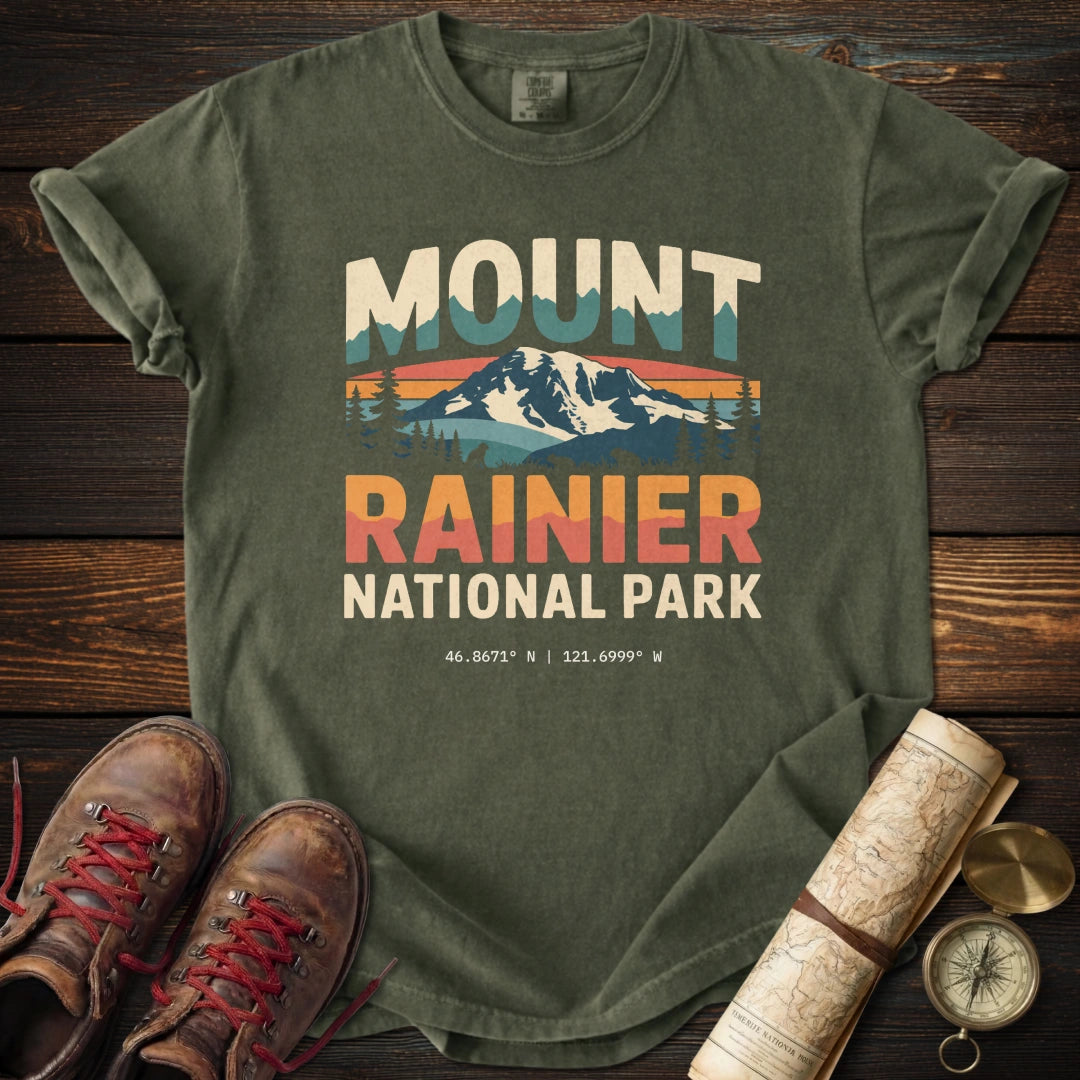 Mount Rainier Graphic T-Shirt