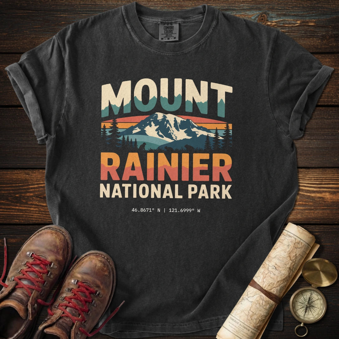 Mount Rainier Graphic T-Shirt