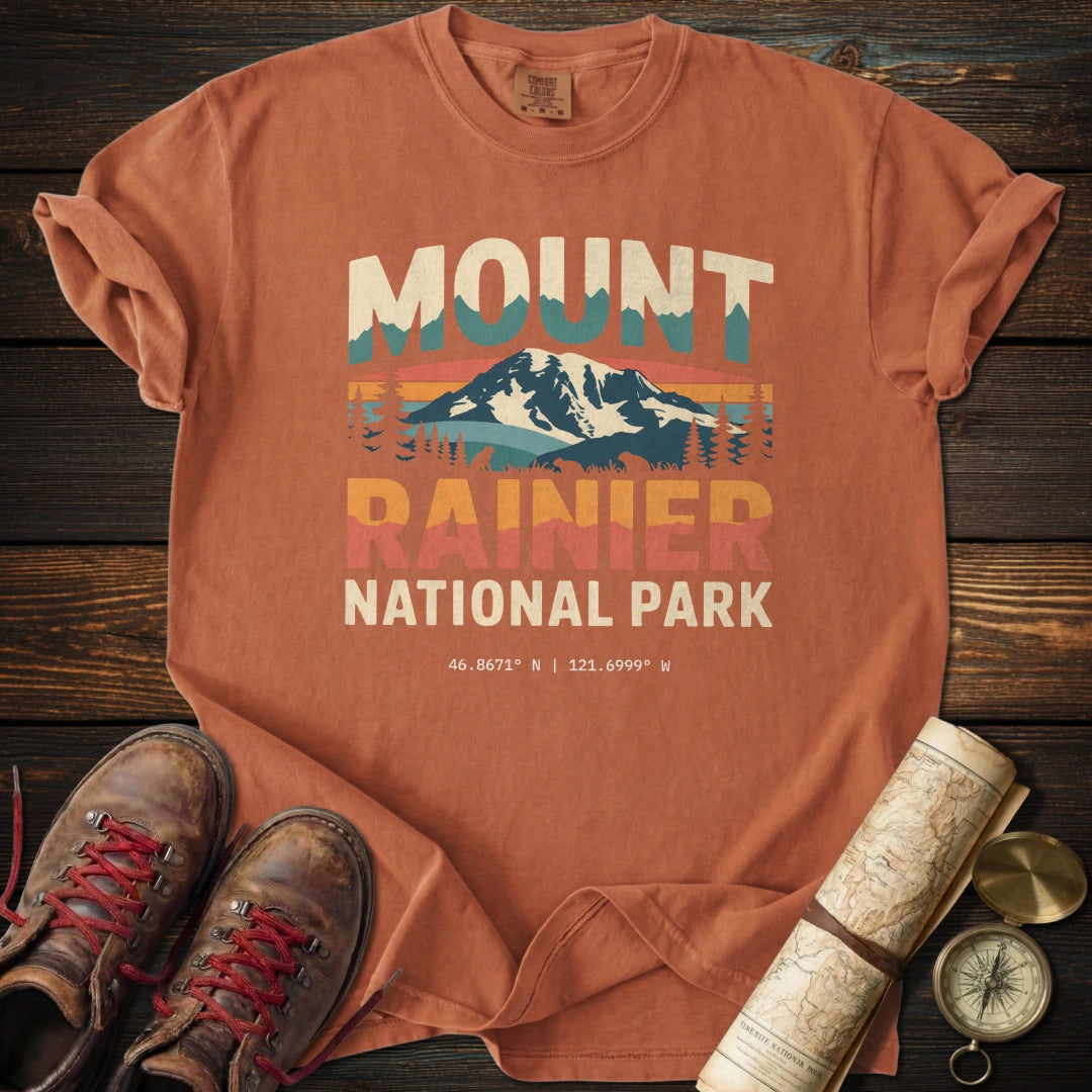 Mount Rainier Graphic T-Shirt