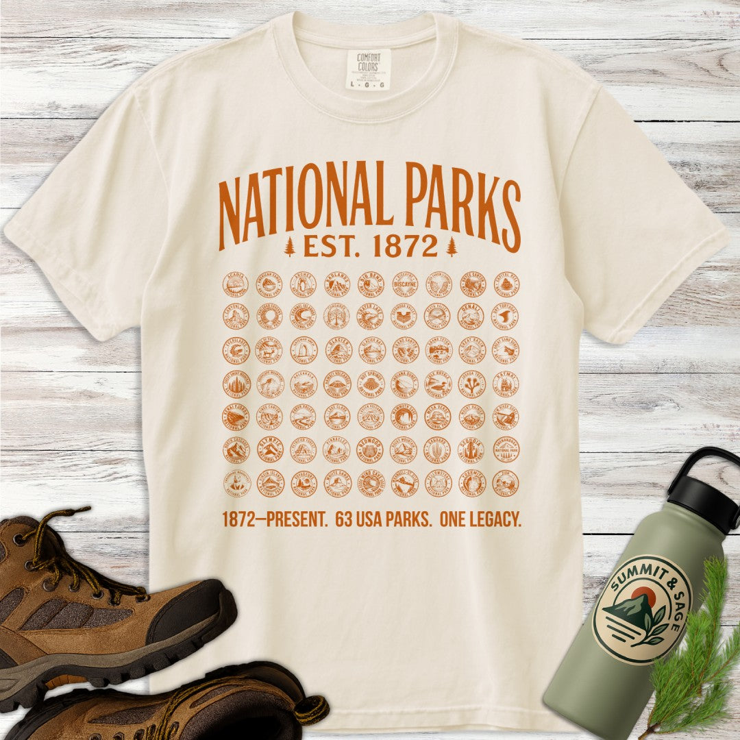 Parks Est. 1872 Burnt Orange T-Shirt