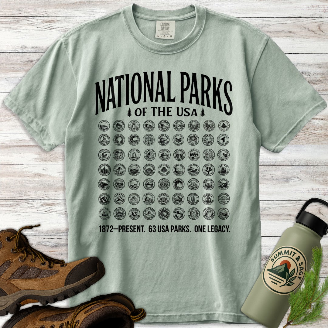 All 63 National Parks T-Shirt