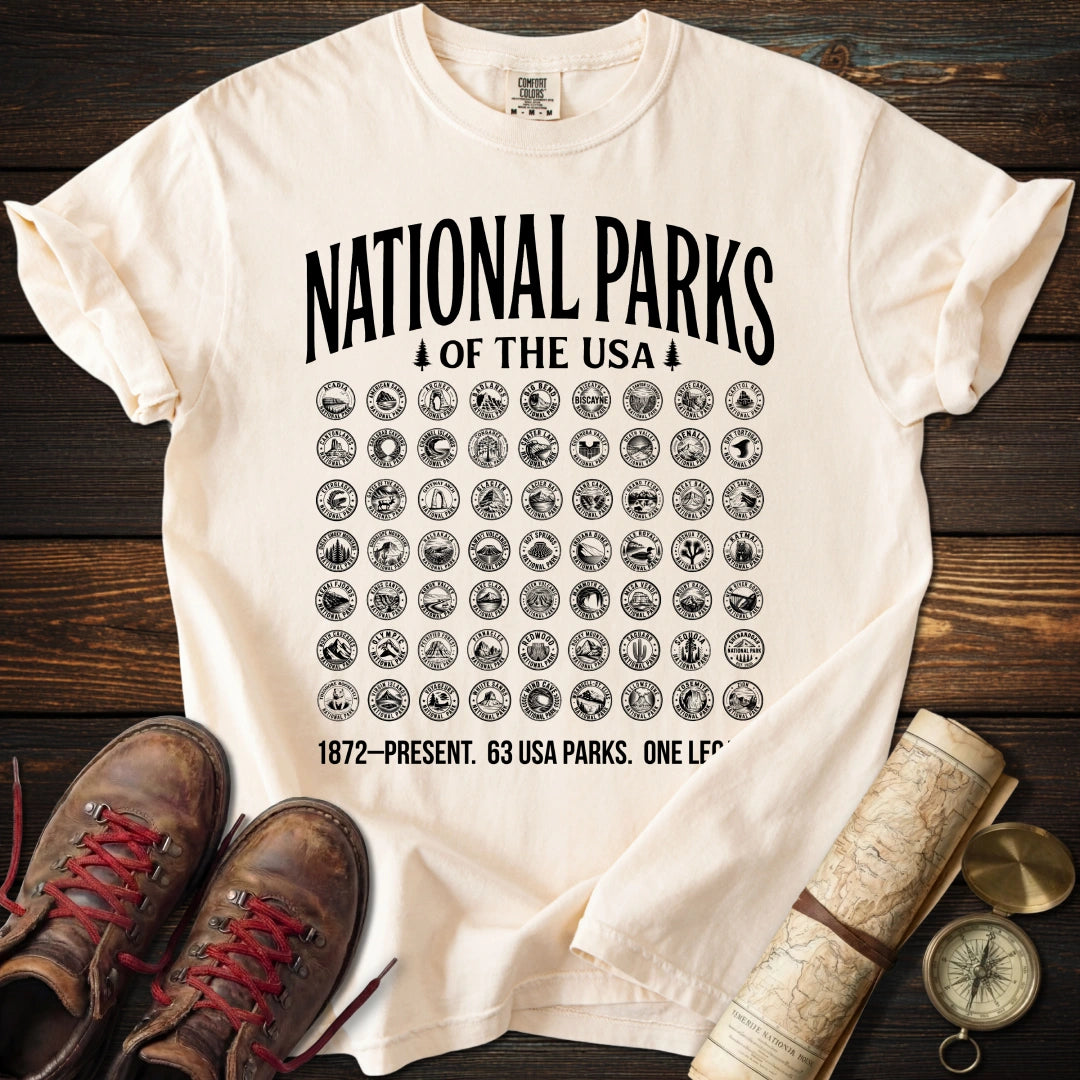 All 63 National Parks T-Shirt